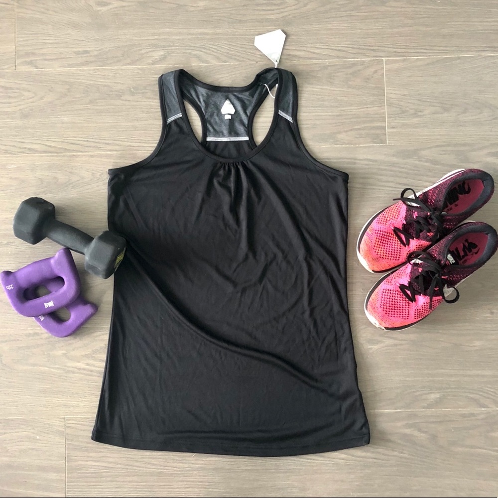 BOLLE NWT Sleeveless Razorback Workout Top